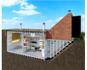 Погреб Премиум 4000х2000х2150 от Загород Маркет