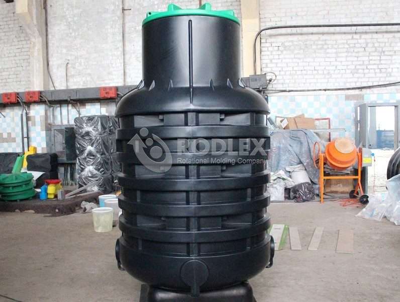 Пластиковый кессон для скважин Rodlex KS 1.0 Black (черный) — фото 6