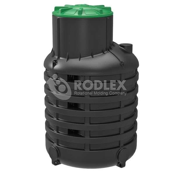 Пластиковый кессон для скважин Rodlex KS 1.0 Black (черный) от Загород-Маркет