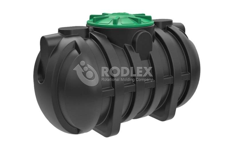 Емкость для канализации RODLEX-S2000 с крышкой от Загород-Маркет