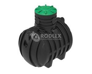 Емкость для воды 3000 - 3м3 горизонтальная Black от Загород Маркет