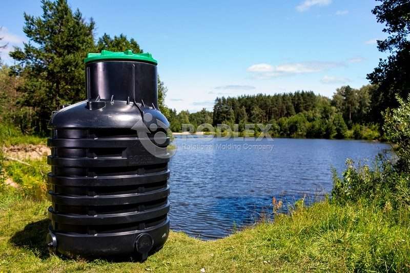 Пластиковый кессон для скважин Rodlex KS 1.0 Black (черный) — фото 3