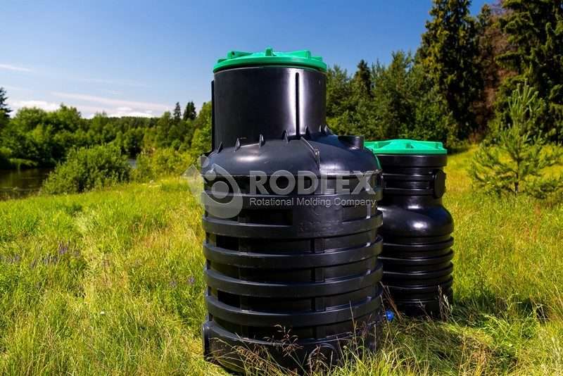 Пластиковый кессон для скважин Rodlex KS 1.0 Black (черный) — фото 5