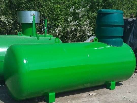 Газгольдер Спецгаз 4300 л, сталь 6 мм, горловина — фото 3