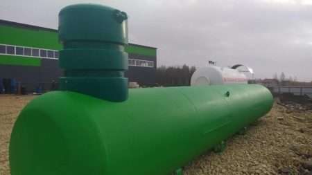Газгольдер Спецгаз 15000 л, сталь 8 мм, горловина — фото 3