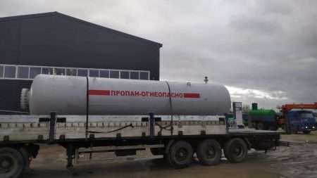 Газгольдер Спецгаз 15000 л, сталь 8 мм, горловина — фото 5