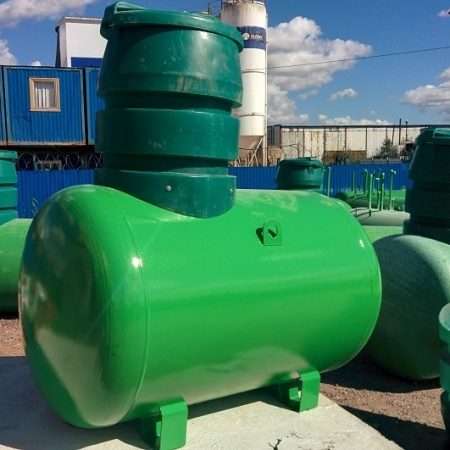 Газгольдер Спецгаз 2700 л, сталь 6 мм, патрубки — фото 3